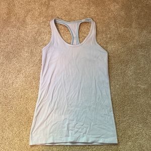Ivivva, size medium, white align athletic tank